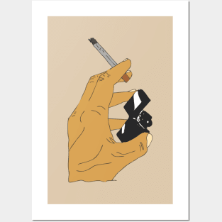 cigarette Posters and Art